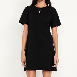 Basic Black T-shirt dress in size small (S) from Old Navy